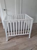 Witte box op wieltjes 70x90 Prenatal, Kinderen en Baby's, Boxen, Ophalen, Gebruikt, Wieltjes