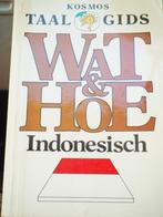 taalgids Wat & Hoe Indonesisch Kosmos 1989, Boeken, Taal | Overige Talen, Gelezen, Non-fictie, Ophalen of Verzenden, Indonesisch