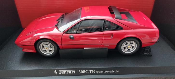 Ferrari 308 GTB QV, Kyosho 1:18 OVP no.08182R, Hobby en Vrije tijd, Modelauto's | 1:18, Zo goed als nieuw, Auto, Kyosho, Ophalen of Verzenden