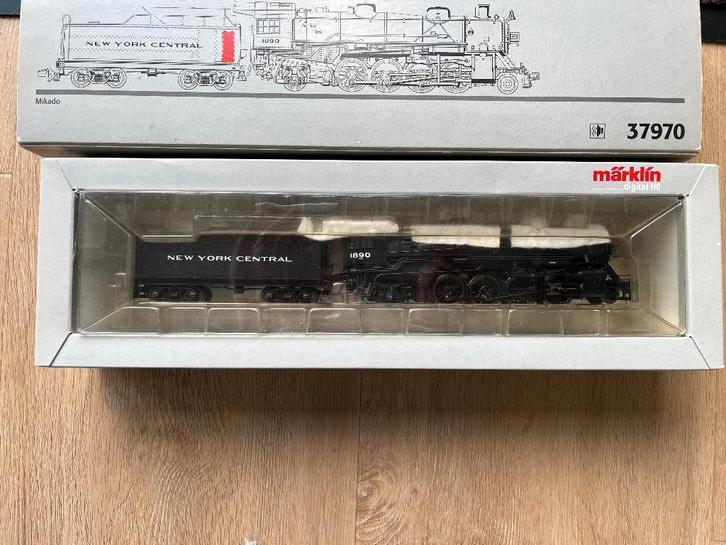 Marklin 37970 New York Central mikado, Hobby en Vrije tijd, Modeltreinen | H0, Nieuw, Locomotief, Wisselstroom, Märklin, Ophalen of Verzenden