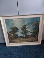 Olieverfschilderij / ELP Drenthe., Antiek en Kunst, Kunst | Schilderijen | Klassiek, Ophalen of Verzenden