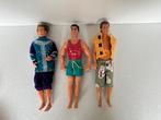 3 mannen (barbie) poppen, Ophalen of Verzenden, Gebruikt, Pop