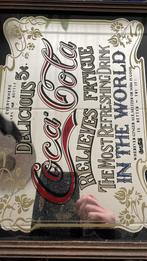 Coca Cola spiegel 24x33 nette staat!!, Minder dan 50 cm, Ophalen of Verzenden, Zo goed als nieuw, Minder dan 100 cm