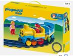 Playmobil 123 Trein met Rails, Kinderen en Baby's, Speelgoed | Playmobil, Complete set, Ophalen of Verzenden, Zo goed als nieuw