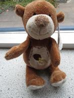 Beer merk Eddy Toys bruin met honingpot zacht velours, Ophalen of Verzenden, Nieuw, Beer