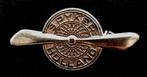Spyker broche replica - bronskleurig, Verzamelen, Verzenden, Nieuw, Transport, Speldje of Pin