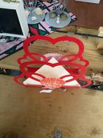 Servettenhouder Hartvorm met Schelpen, Huis en Inrichting, Woonaccessoires | Kandelaars en Kaarsen, Overige materialen, Gebruikt