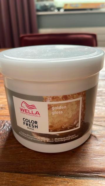 Wella colorfresh mask golden gloss 2x nieuw  beschikbaar voor biedingen