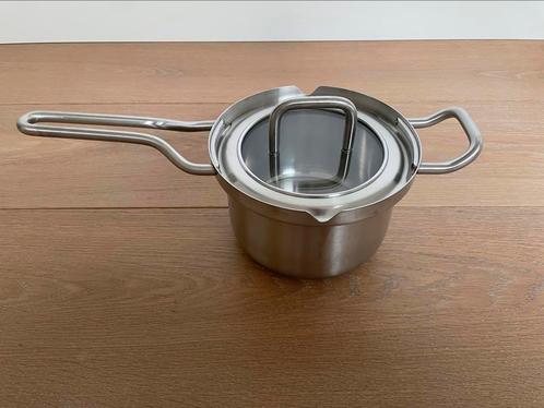 BK steelpan 2L diameter 16cm, Huis en Inrichting, Keuken | Potten en Pannen, Gebruikt, Kookpan of Snelkookpan, Rvs, Ophalen of Verzenden
