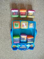 Fisher Price Peek a Blocks zeedierentuin set met draagtas, Ophalen of Verzenden, Gebruikt, Speelset