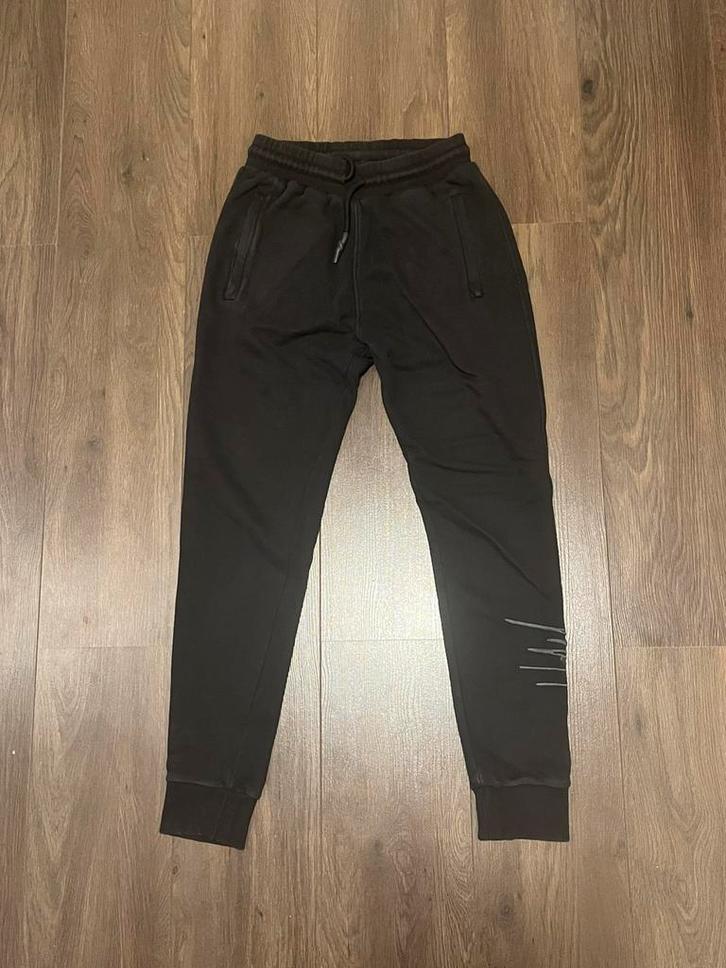 Malelions Joggingbroek S – Zwart (heren), Kleding | Heren, Broeken en Pantalons, Zo goed als nieuw, Maat 46 (S) of kleiner, Zwart