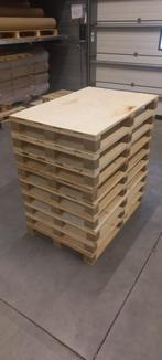 Pallets 120x80 met topplaat, Doe-het-zelf en Verbouw, Hout en Planken, Ophalen, Zo goed als nieuw, Minder dan 200 cm, Vuren