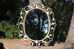 Brocante - Machtig mooie metalen spiegels!, Huis en Inrichting, Woonaccessoires | Spiegels, Ophalen, Gebruikt, Minder dan 100 cm