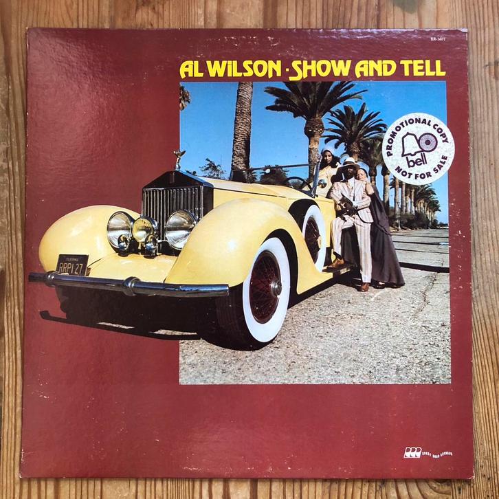 Al Wilson - Show And Tell      Soul 1973, Cd's en Dvd's, Vinyl | R&B en Soul, Ophalen of Verzenden