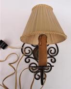 Wandschemerlamp met kap - jaren ‘30, Antiek en Kunst, Antiek | Lampen, Ophalen of Verzenden