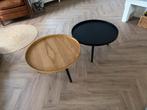 Woood Bijzet/Salontafeltjes - Set van twee, Ophalen, Minder dan 45 cm, Minder dan 55 cm, Rond