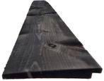 Zweeds rabat - zwart geïmpregneerd  € 15,00  per m2, Tuin en Terras, Palen, Balken en Planken, Ophalen, Nieuw, 250 cm of meer