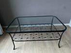 Ikea Salontafel Metaal/Glas, Ophalen, Gebruikt, 100 tot 150 cm, 50 tot 75 cm