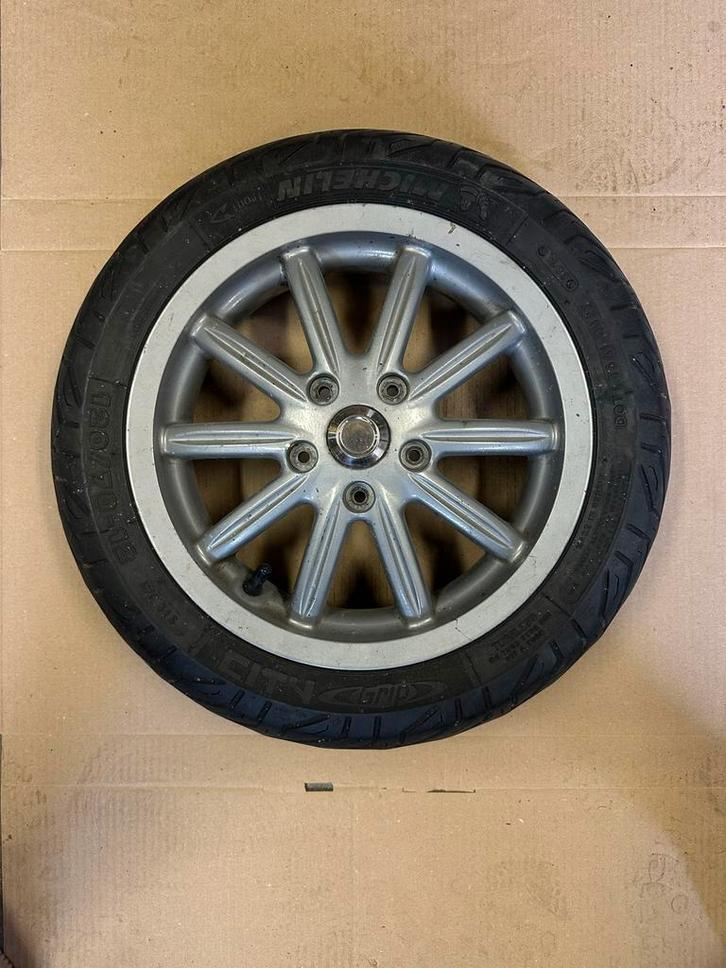 MP3 12 inch Voorvelg voor sp vork, Fietsen en Brommers, Brommeronderdelen | Scooters, Gebruikt, Piaggio, Overige typen, Ophalen of Verzenden