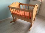wieg en commode van gestoomd beukenhout Prenatal, Kinderen en Baby's, Babywiegjes en Ledikanten, Ophalen, Gebruikt, Ledikant