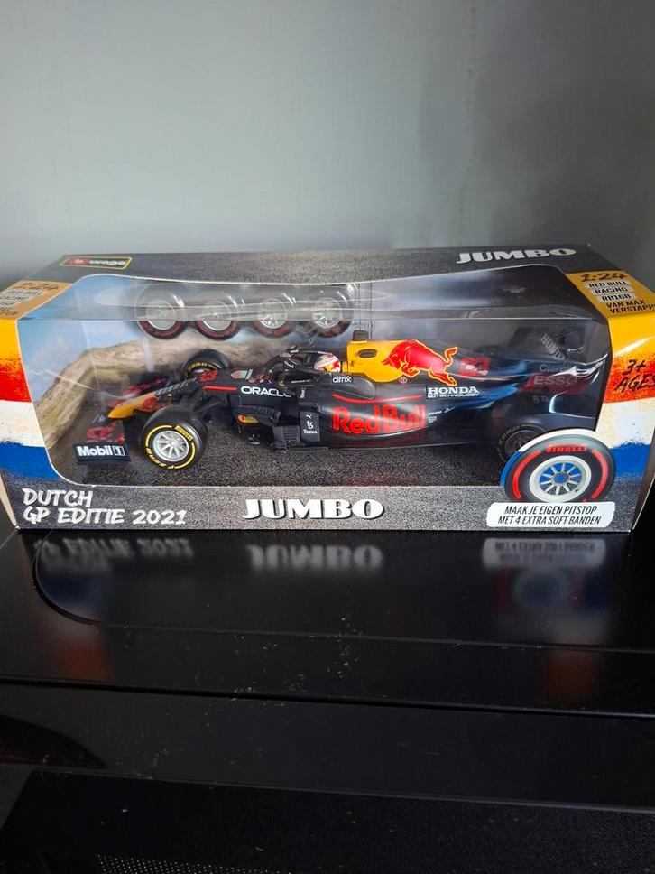 Max Verstappen Auto 2021 - Nieuw in Doos!, Hobby en Vrije tijd, Modelauto's | 1:18, Ophalen of Verzenden