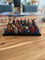 Heel veel Lego Marvel minifigs + vitrine, Ophalen of Verzenden, Zo goed als nieuw, Lego