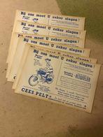 Oude Berini Rijwielen Bromfiets Reclame CEES PELT, Antiek en Kunst, Ophalen of Verzenden