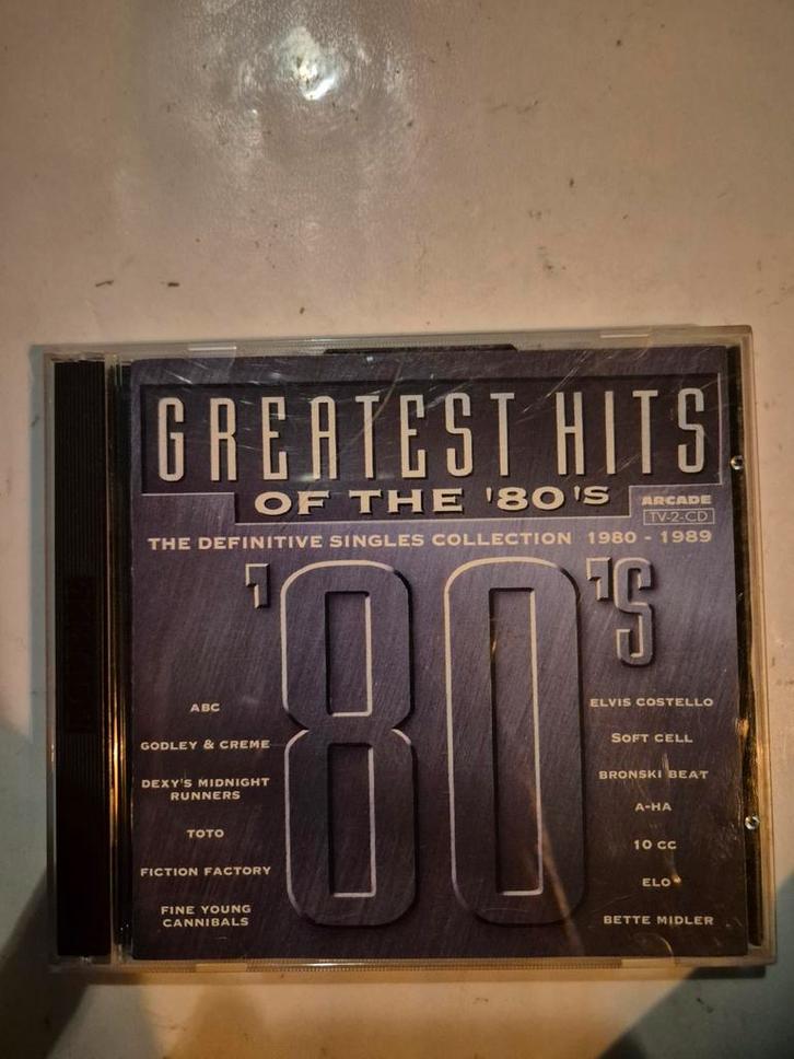 Greatest hits of the 80's 1980-1989 - Verzamel2cd, Cd's en Dvd's, Cd's | Verzamelalbums, Gebruikt, Pop, Ophalen of Verzenden