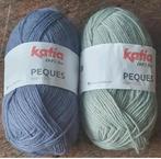 Katia peques Baby love 2 bollen  Groen en blauw, Ophalen of Verzenden, Nieuw, Breien of Haken, Wol of Garen