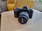 Nikon F-601 met flitser+statiefplaat & opbergtas, Ophalen, Gebruikt, Spiegelreflex, Nikon