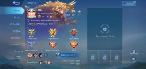 Mobile legends account 152 skins | Mythical Honor, Spelcomputers en Games, Spelcomputers | Sony PlayStation 4, Nieuw, Ophalen of Verzenden