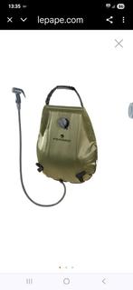 Solardouche, buitendouche, campingdouche  (zak), Caravans en Kamperen, Ophalen of Verzenden, Zo goed als nieuw