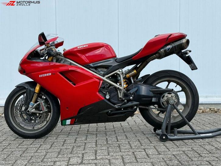 DUCATI 1198 S (bj 2009) 30878KM, Veel carbon, Motoren, Motoren | Ducati, Bedrijf, Super Sport, meer dan 35 kW, 2 cilinders, Motorrijbewijs A
