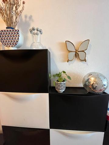 Vlinder goude spiegel vintage beschikbaar voor biedingen