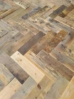 Oude vuren vintage planken, Barnwood, sloophout, Tuin en Terras, Minder dan 3 m³, Ophalen
