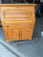Eikenhouten secretaire, Huis en Inrichting, Ophalen, Zo goed als nieuw
