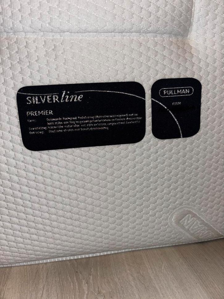 2x Pullman Silverline Premier Matras 90x210, Huis en Inrichting, Slaapkamer | Matrassen en Bedbodems, Zo goed als nieuw, Matras