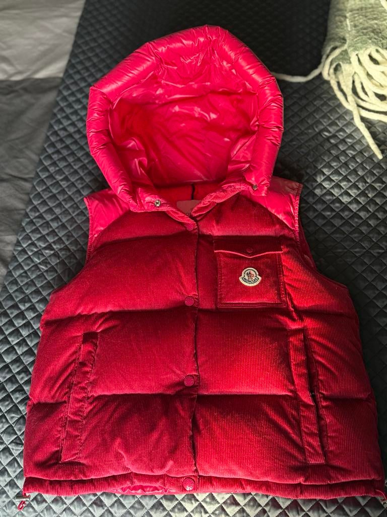 Moncler Bodywarmer Maat 4 (M) - Zo Goed Als Nieuw, Ophalen of Verzenden, Zo goed als nieuw, Maat 38/40 (M), Roze