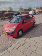 Nissan Pixo 1.0 50KW 5D 2010 Rood, Auto's, Nissan, Voorwielaandrijving, 200 kg, 4 stoelen, Origineel Nederlands