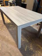 Nette eettafel - grijs/fineer - 90x160x75H, 1025xe, Zo goed als nieuw, Re, Rechthoekig