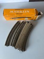 Marklin gebogen rails 5200 10 stuks in doos, Wisselstroom, Nieuw, Rails, Ophalen of Verzenden