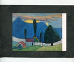 Fotokaart Gabriele Munter - White Wall, Verzamelen, Verzenden, Ongelopen