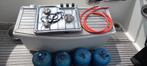 3-pits Gasstel voor op boot of camper/caravan, Watersport en Boten, Ophalen, Gebruikt, Kombuis en Sanitair