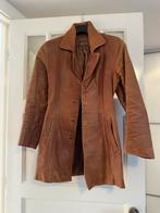 Congnac lederen jas maat M, Kleding | Dames, Ophalen, Gedragen, Maat 38/40 (M), Bruin