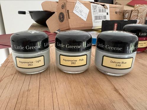 Samples kleurtesters Little Greene verf (allerlei), Doe-het-zelf en Verbouw, Verf, Beits en Lak, Zo goed als nieuw, Verf, Minder dan 5 liter