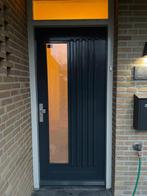 Voordeur met 3-puntsluiting, Doe-het-zelf en Verbouw, Deuren en Horren, 200 tot 215 cm, Glas, Ophalen, 100 tot 120 cm