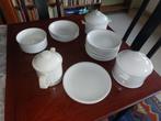 Uitgebreid Arzberg servies wit, Ophalen, Zo goed als nieuw, Effen, Porselein