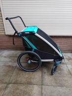 Thule Chariot lite 2 fietskar voor twee kinderen, Ophalen, Opvouwbaar, Zo goed als nieuw, Thule Chariot