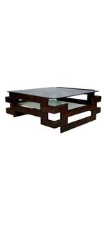 Sculpturale mid century salontafel wengè 1960s, Huis en Inrichting, Tafels | Salontafels, Ophalen, Gebruikt, 50 tot 100 cm, Minder dan 50 cm