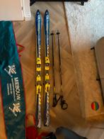Fischer Ski's met Stokken en Nordica Schoenen, Ophalen, 160 tot 180 cm, Carve, Skiën